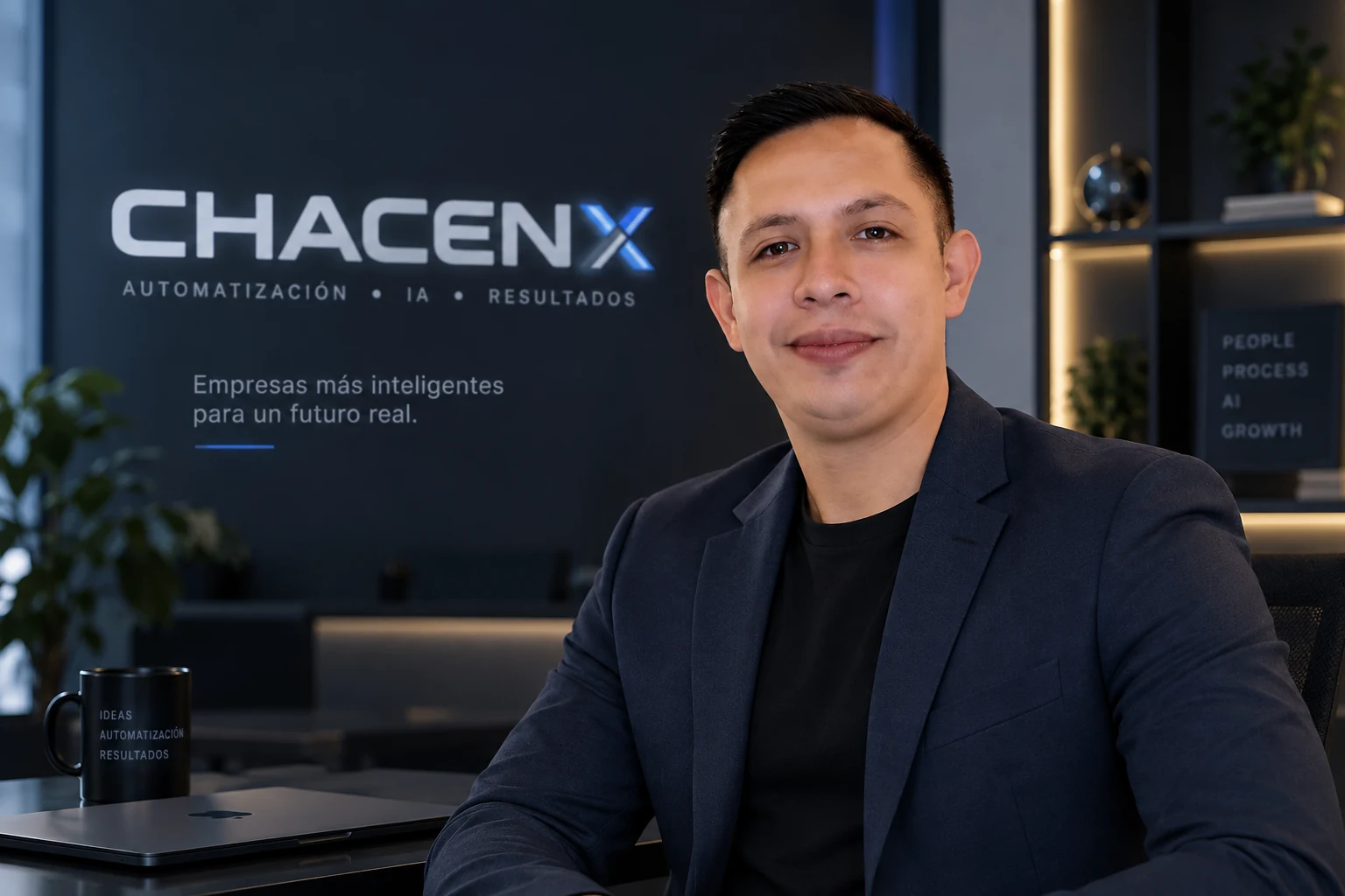 Edwin Chacón, consultor de IA y fundador de CHACENX